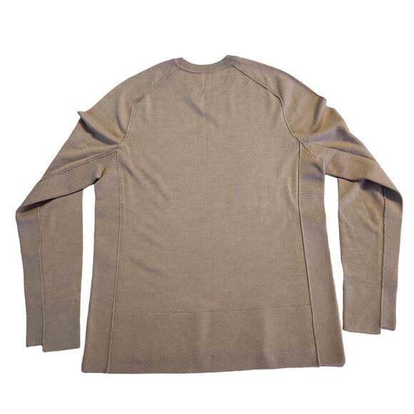 Kit and Ace Men's Crewneck Sweater - Beige - Picture 6 of 9
